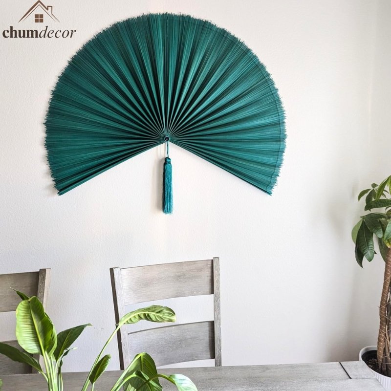 Where to Buy Bamboo Wall Fan Decor
