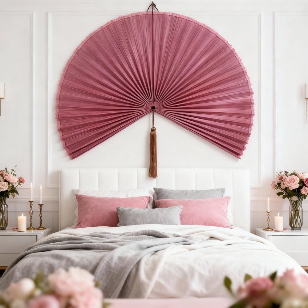 folding fan wall decor