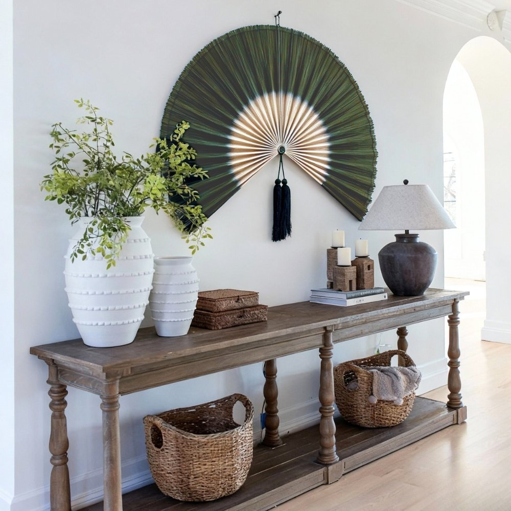 giant fan wall decor