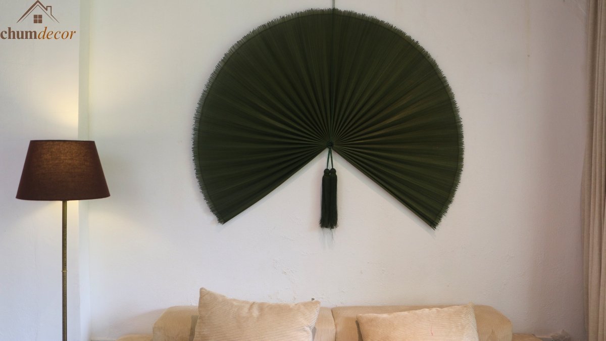 Bamboo Fan Wall Weaving Culture into Your Decor