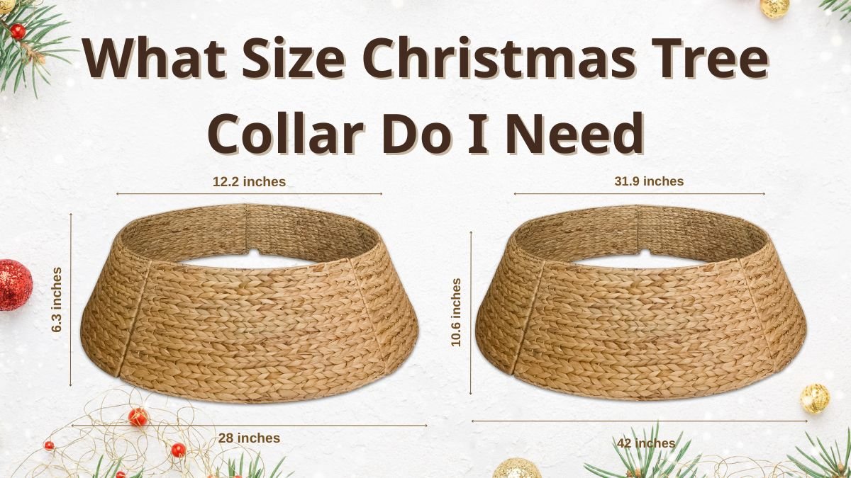 What Size Christmas Tree Collar Do I Need
