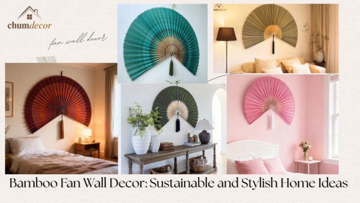 Bamboo Fan Wall Decor Sustainable and Stylish Home Ideas