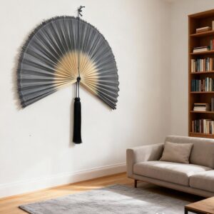 oversized bamboo wall decor