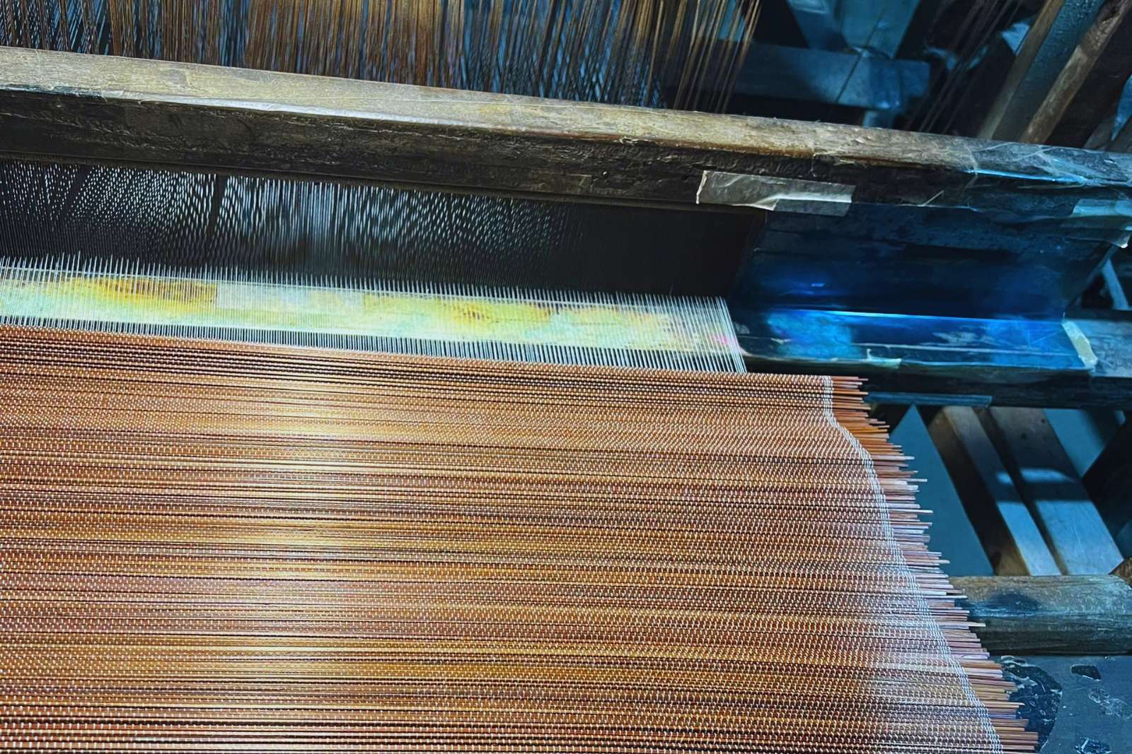 Copper Bamboo Weaving Loom Copper Bamboo Weaving Loom